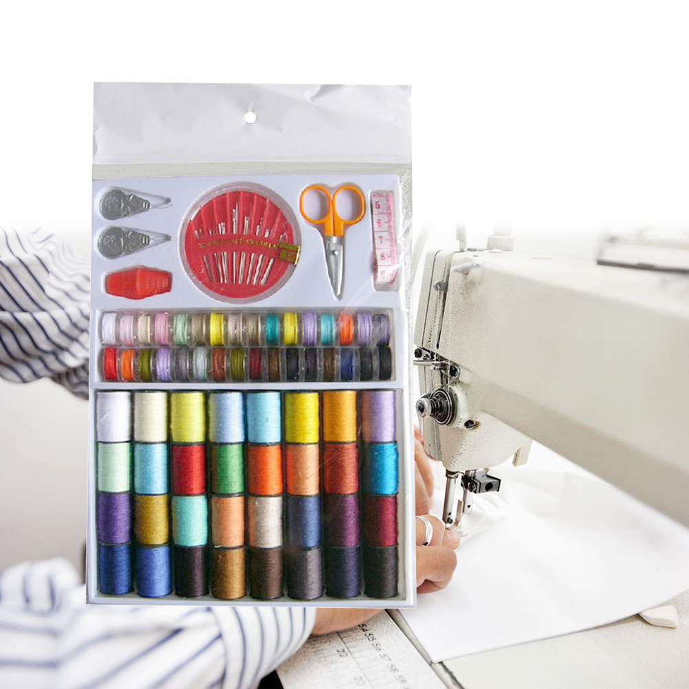 64 Set Sewing Threads Kit Emer - Travel Accessories To Sew のレビューと価格