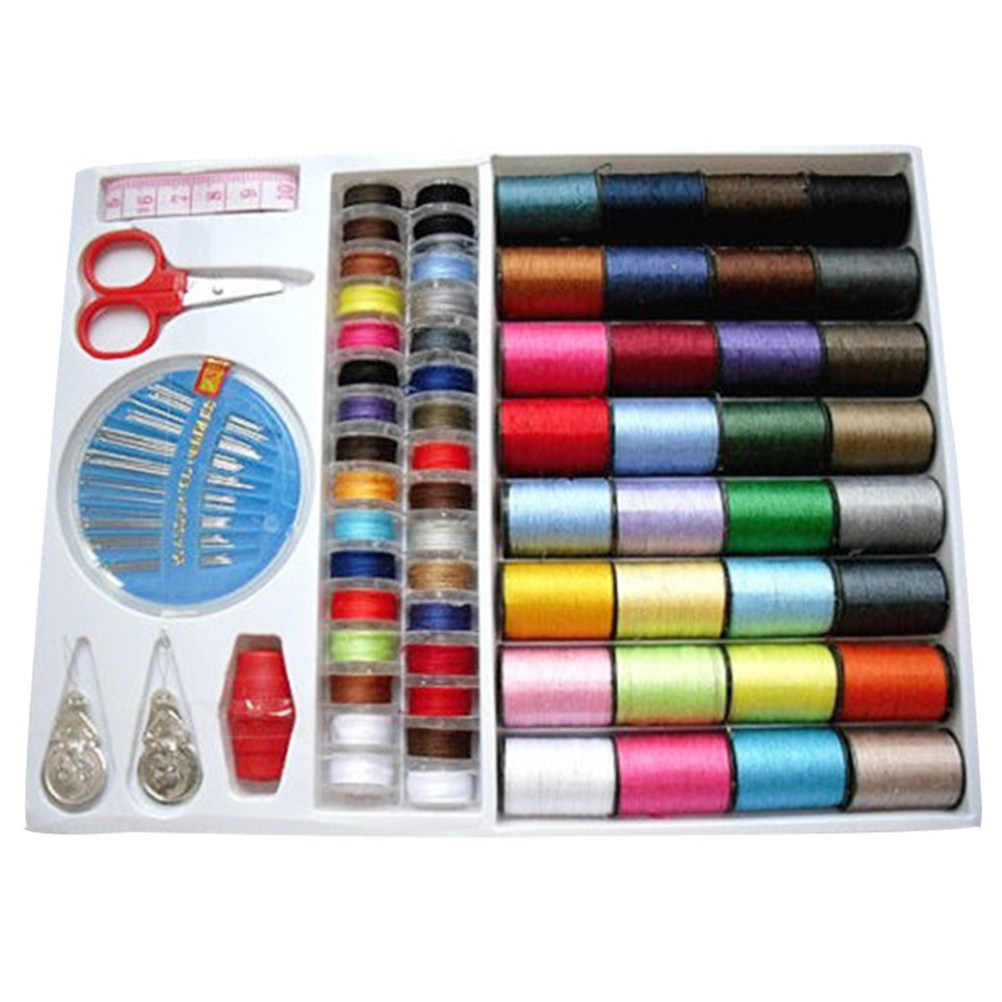 64 Set Sewing Threads Kit Emer - Travel Accessories To Sew のレビューと価格