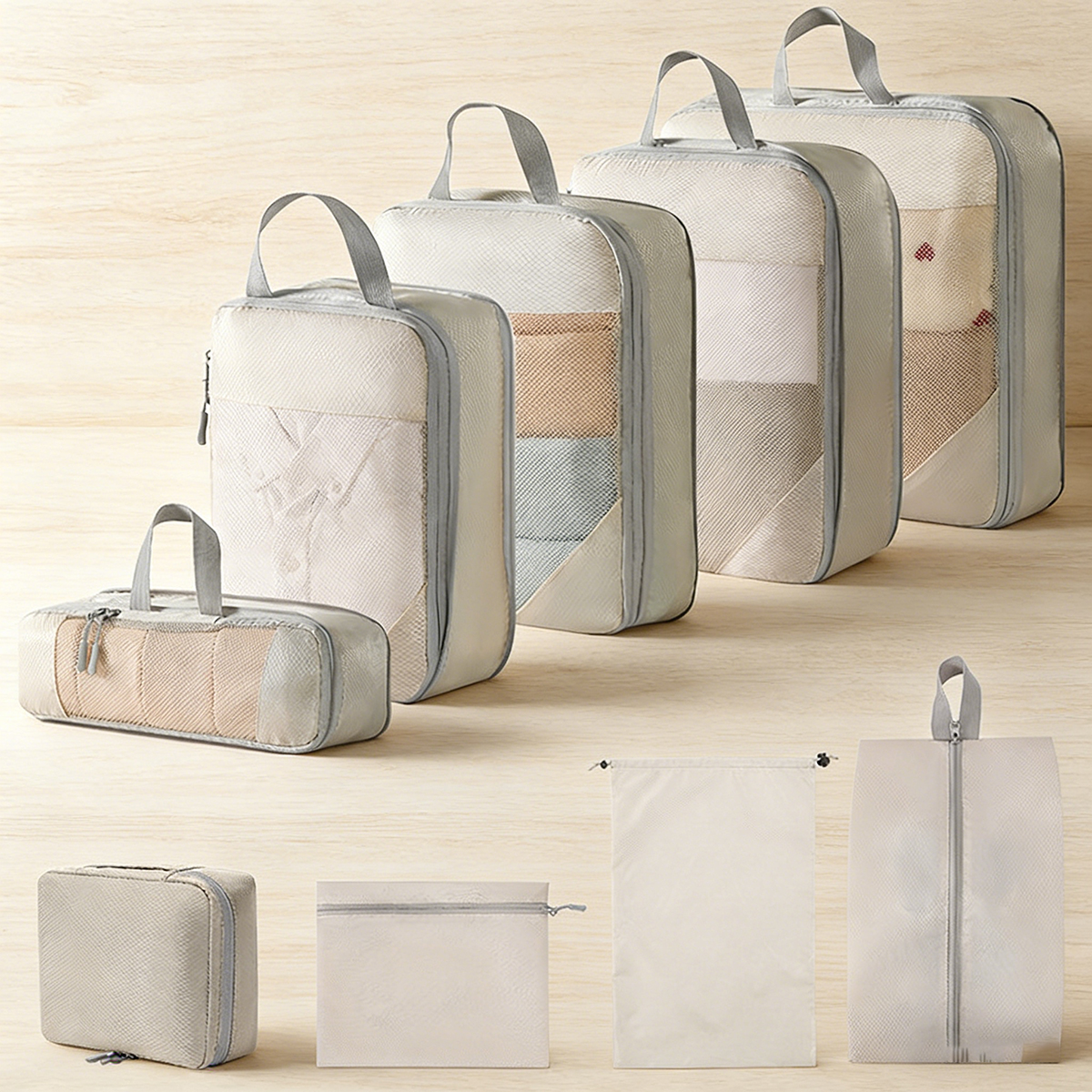 5pcs/set Lightweight Portable  - Travel Accessories Organiser のレビューと価格