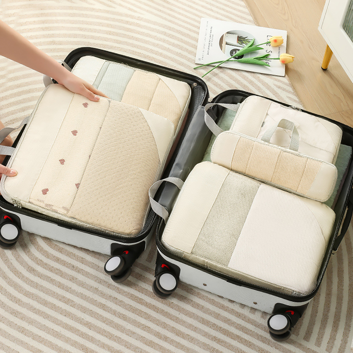 5pcs/set Lightweight Portable  - Travel Accessories Organiser のレビューと価格
