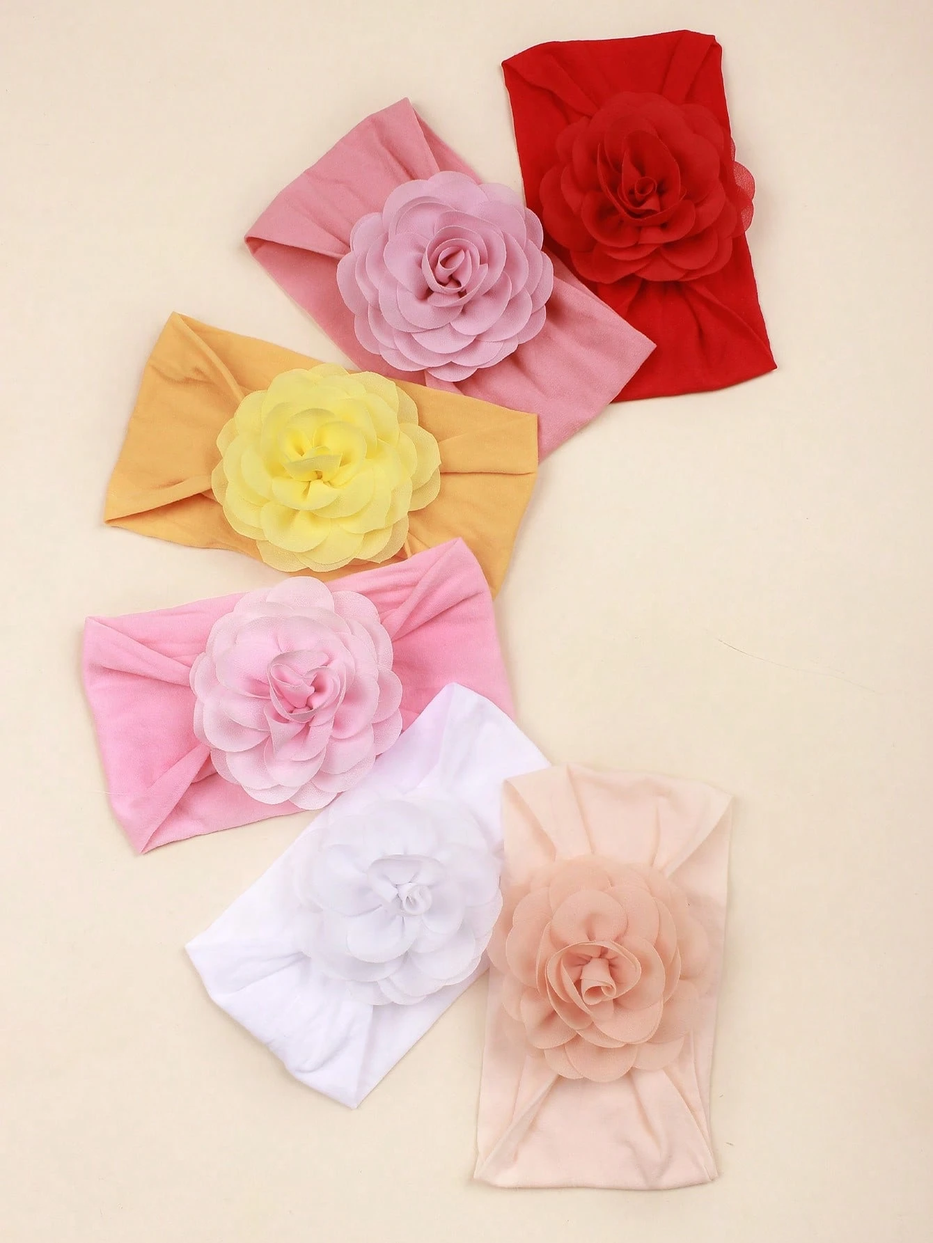 6pcs Candy Color Soft Elastic  - Travel Accessories Toddler のレビューと価格