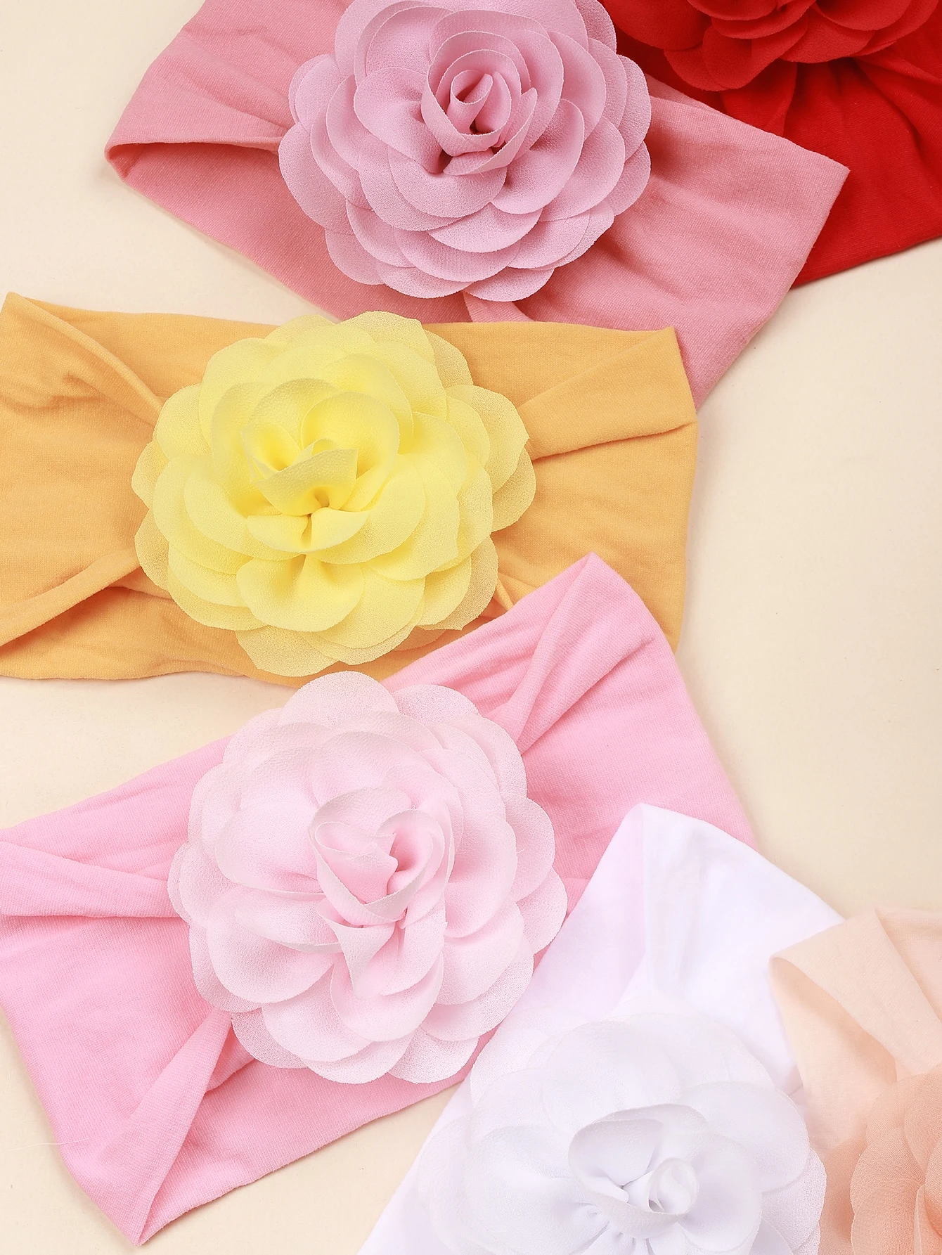 6pcs Candy Color Soft Elastic  - Travel Accessories Toddler のレビューと価格