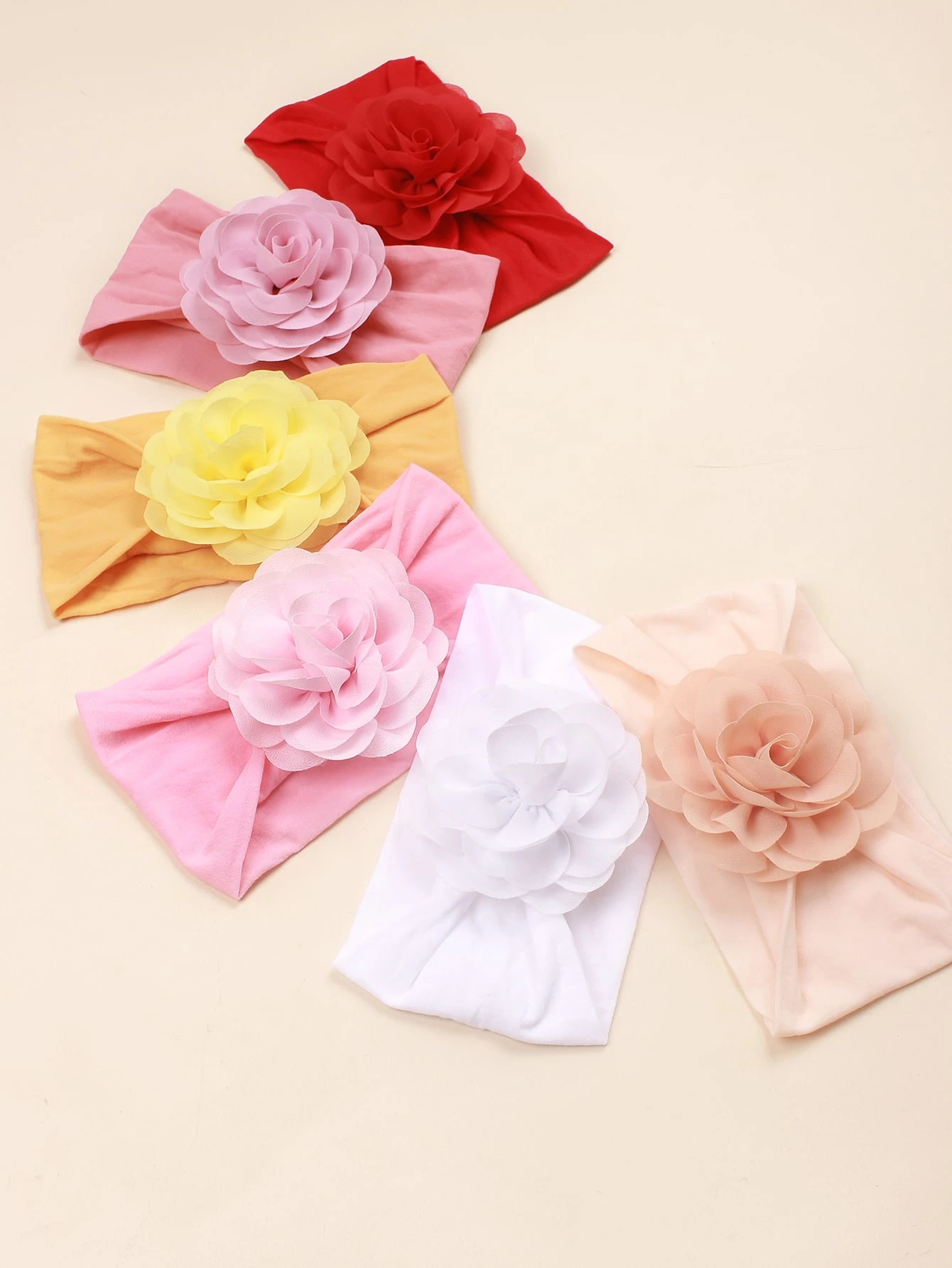 6pcs Candy Color Soft Elastic  - Travel Accessories Toddler のレビューと価格