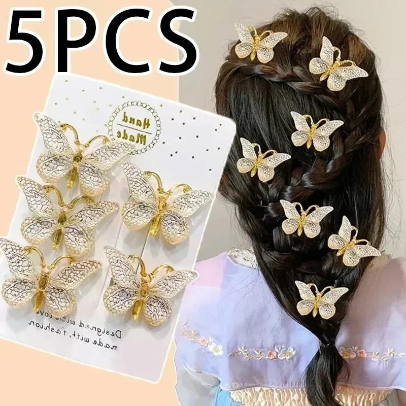 5pcs Sweet Hair Clips Stereosc - Travel Accessories For 4 Year Old のレビューと価格