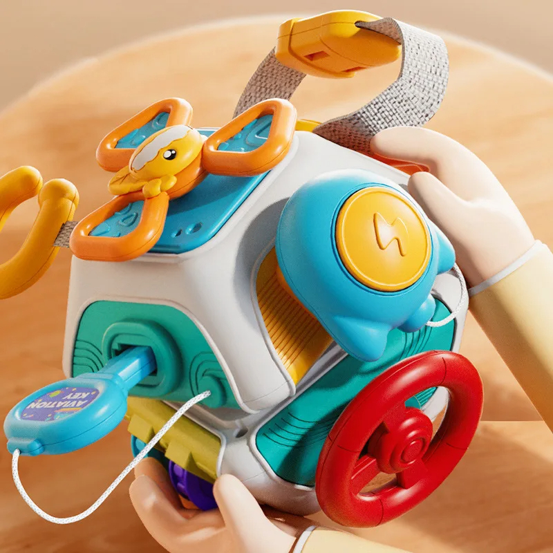 Baby Busy Board Cube Montessor - Travel Accessories Toddler のレビューと価格