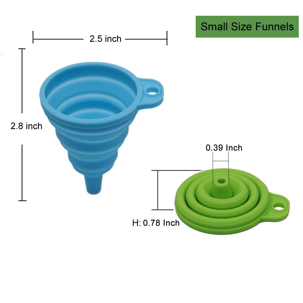 Collapsible Silicone Funnel Se - Water Bottle Collapsible のレビューと価格