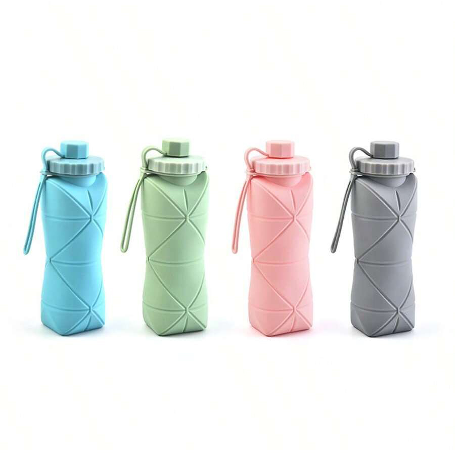 1Pc 600mlLarge Collapsible Sil - Water Bottle Collapsible のレビューと価格