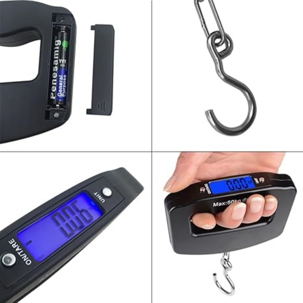 50Kg 10g Luggage Weight Scale, - Travel Accessories Electronics のレビューと価格