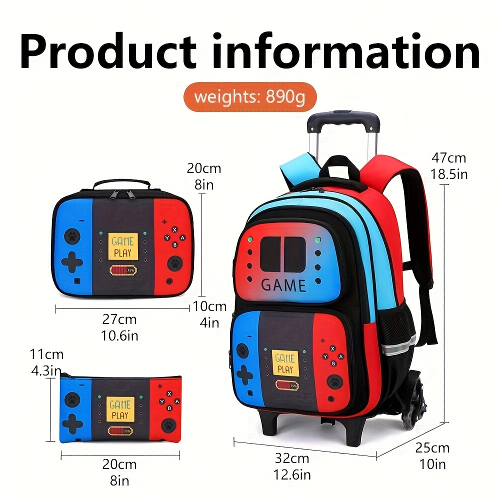 3PCS Kids Rolling Backpack for - Travel Router Accessories のレビューと価格
