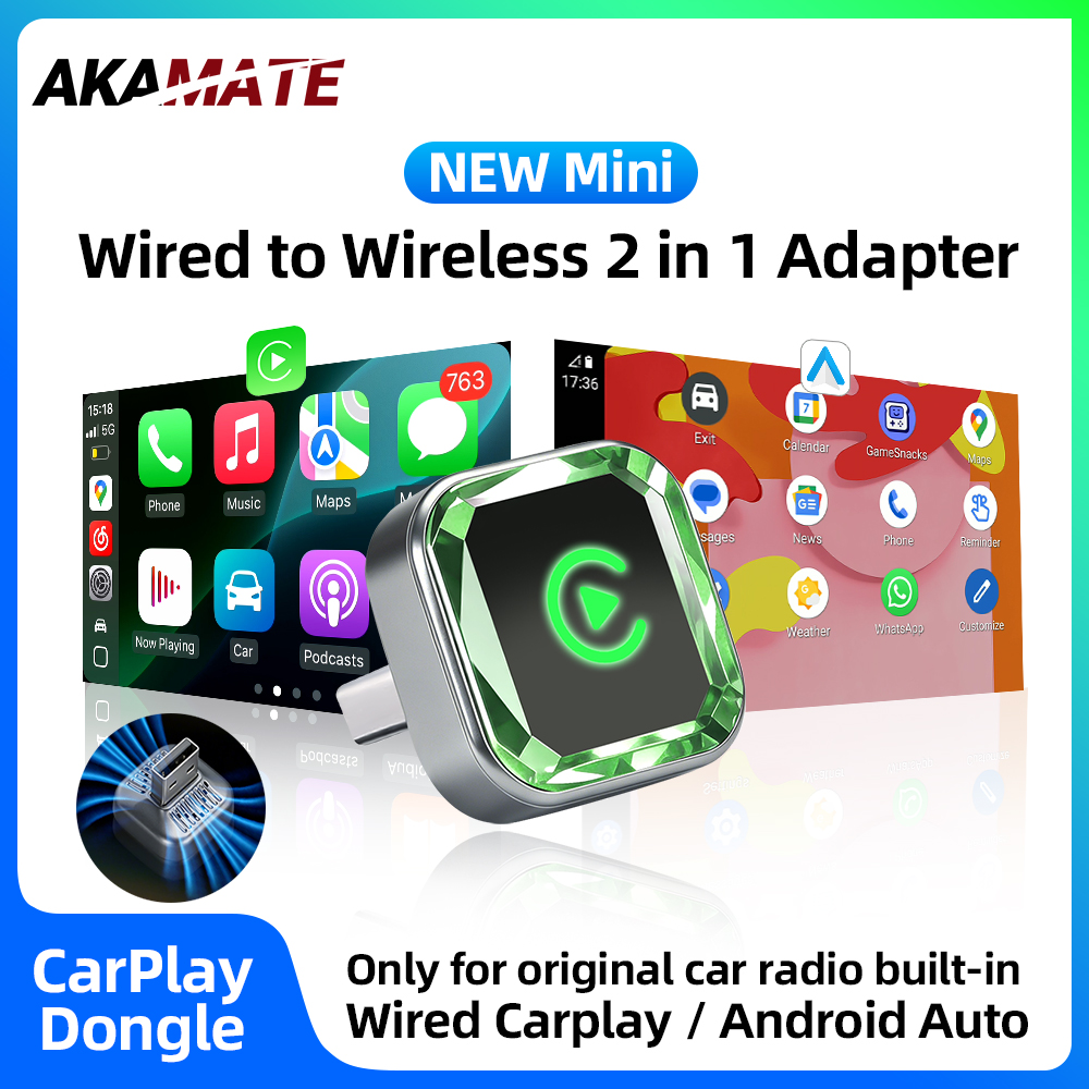Wireless CarPlay Android Auto  - Travel Plug Type C のレビューと価格