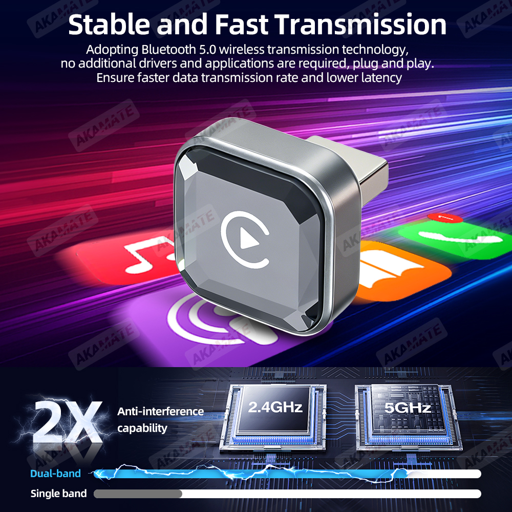 Wireless CarPlay Android Auto  - Travel Plug Type C のレビューと価格