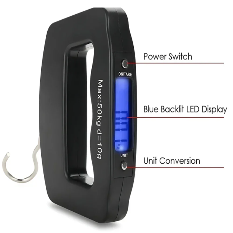 50kg/10g Travel Luggage Scale  - Travel Accessories Electronics のレビューと価格