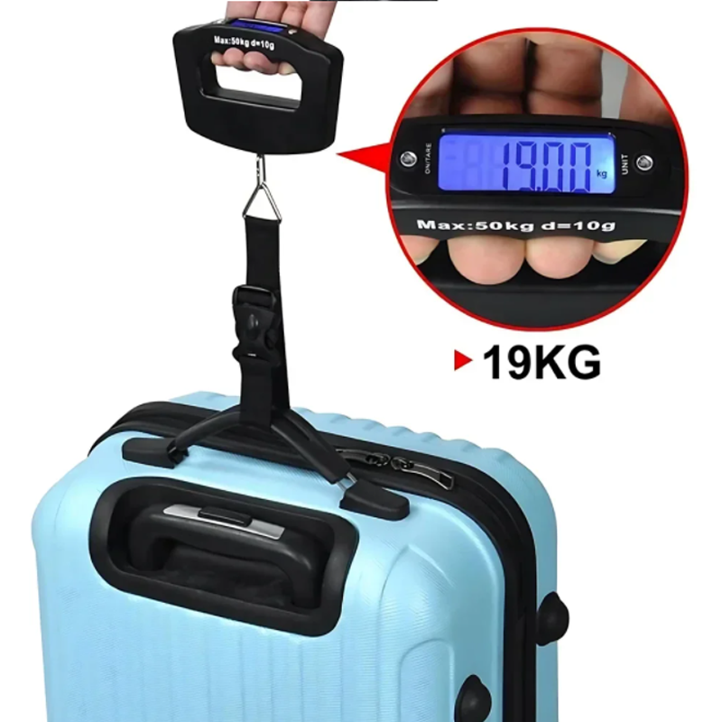 50kg/10g Travel Luggage Scale  - Travel Accessories Electronics のレビューと価格