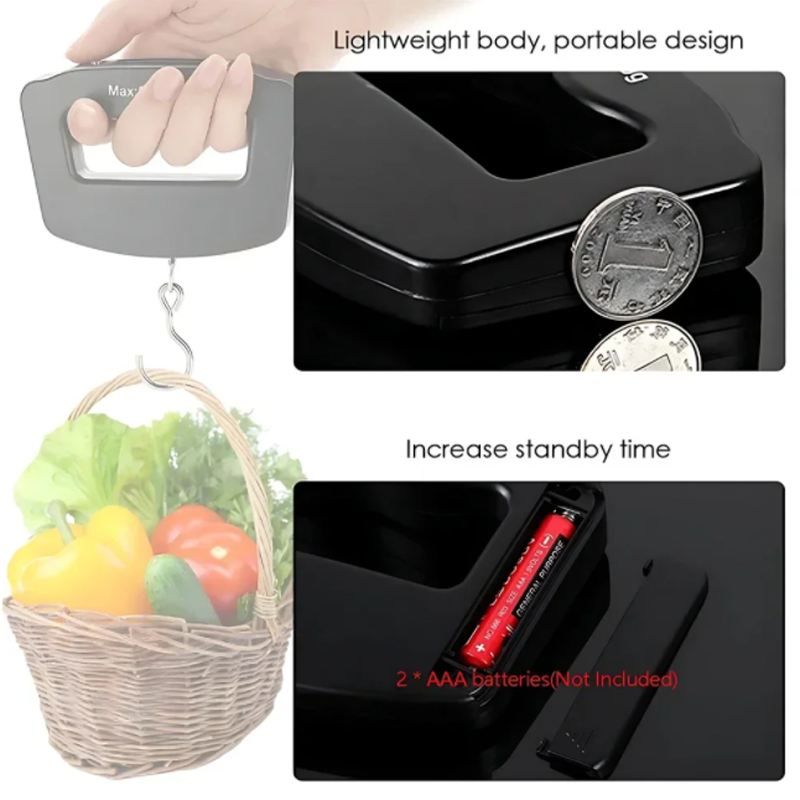 50kg/10g Travel Luggage Scale  - Travel Accessories Electronics のレビューと価格