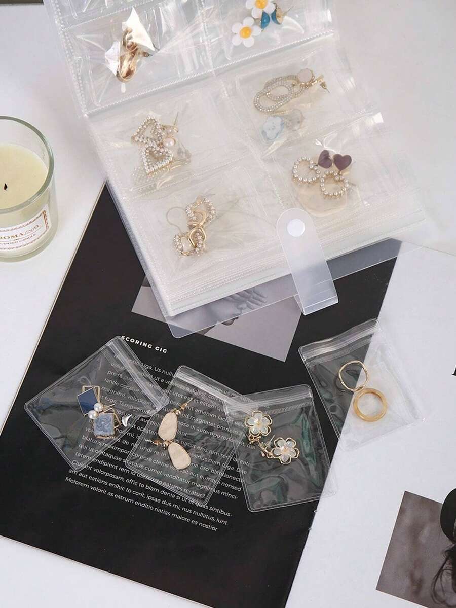 M Size 100pcs Clear Ziplock Je - Travel Router Accessories のレビューと価格