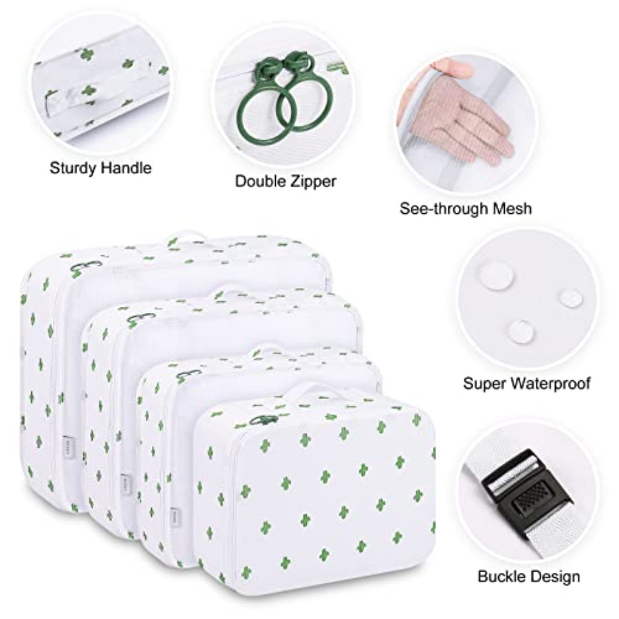 9 Set Packing Cubes with Shoe  - Travel Accessories Electronics のレビューと価格