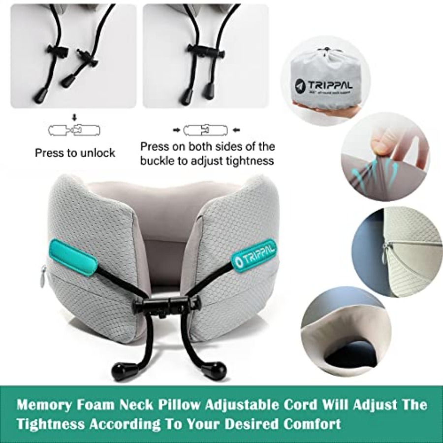 Neck Pillows for Travel Memory - Travel Accessories Neck のレビューと価格