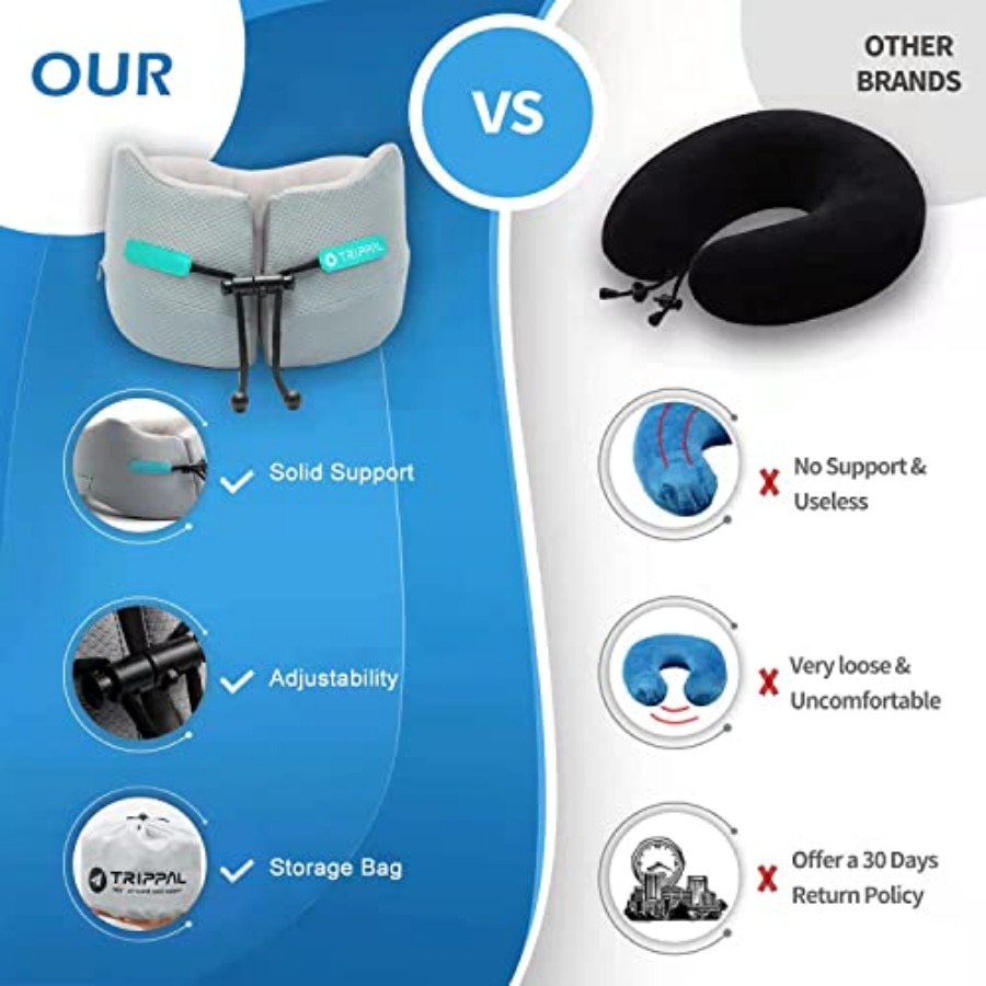 Neck Pillows for Travel Memory - Travel Accessories Neck のレビューと価格