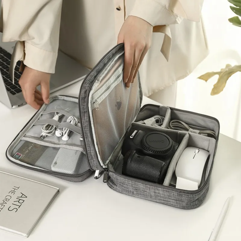 3 Tier Portable USB Line Holde - Travel Ziplock Bags のレビューと価格