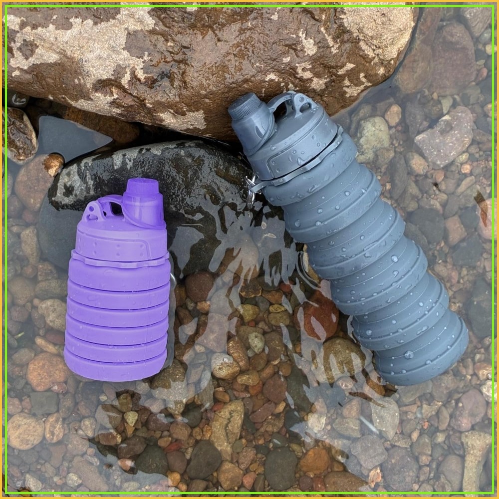 Collapsible Water Bottle 500ml - Water Bottle Collapsible のレビューと価格