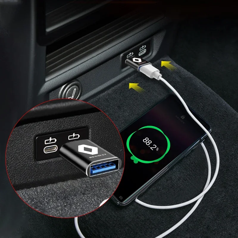 1Pcs Car Usb Type C Cable Conv - Travel Plug Type C のレビューと価格