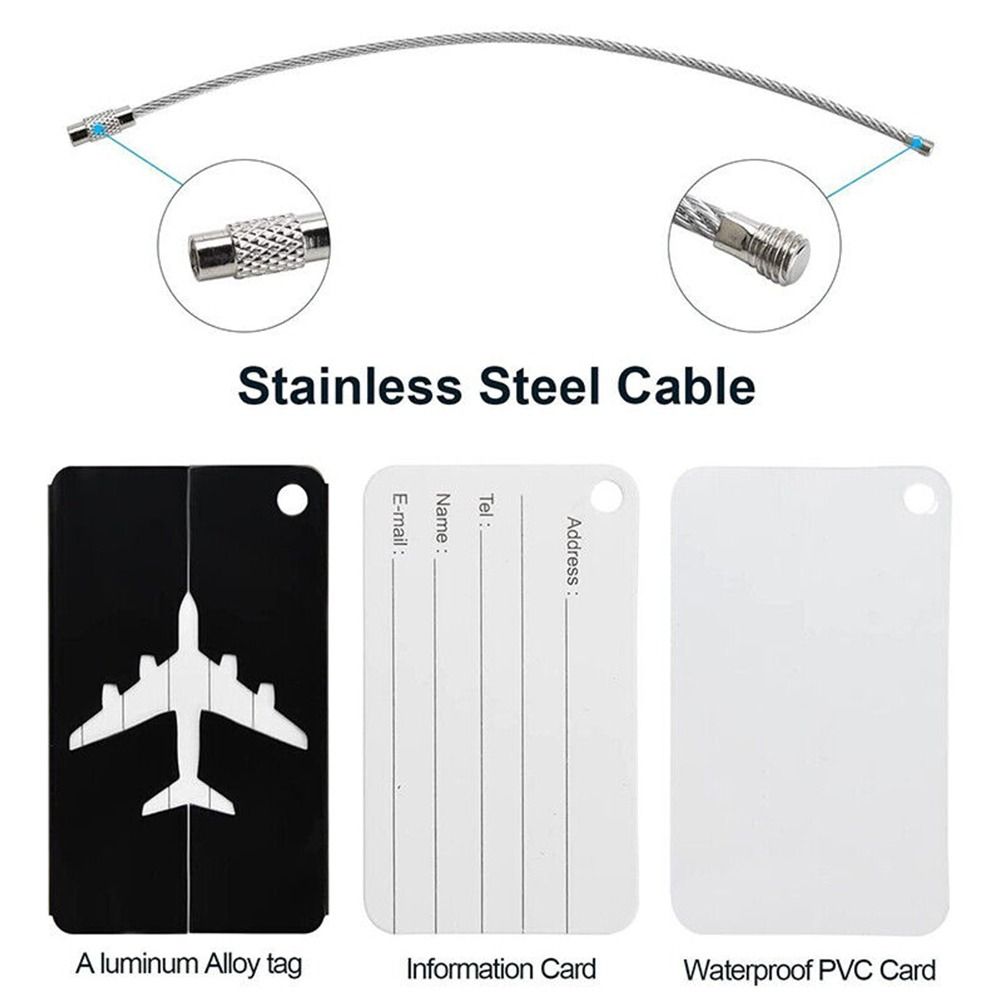Aluminium Travel Luggage Tags  - Travel Accessories And Gadgets のレビューと価格