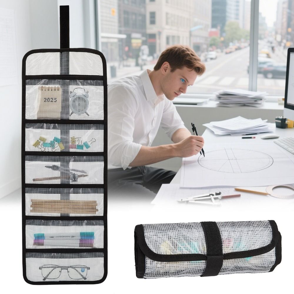 Portable Roll Up Mesh Storage  - Travel Router Accessories のレビューと価格