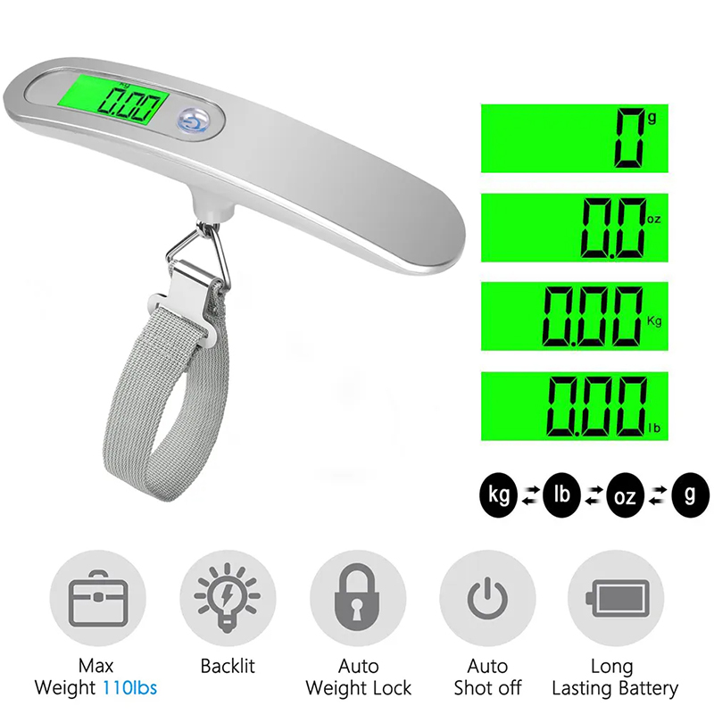 50kg/110 Pound Portable Hangin - Travel Accessories Electronics のレビューと価格
