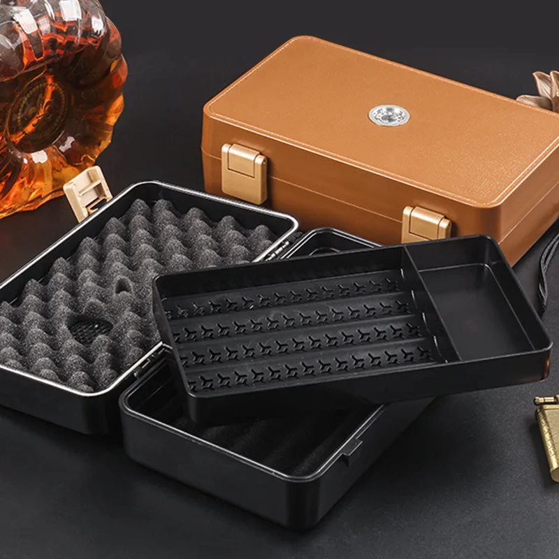 10pcs ABS Humidor Cigar Box Tr - Travel Accessories Gifts For Men のレビューと価格