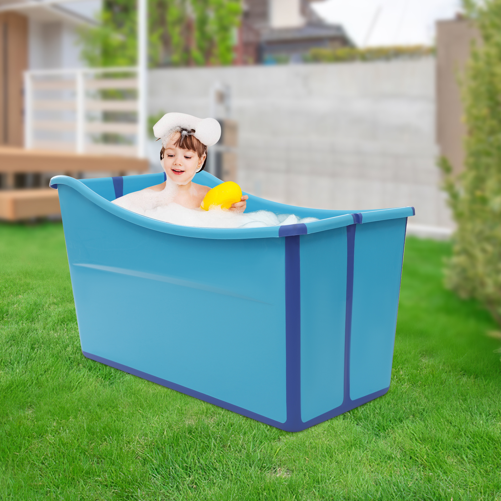 Large Foldable Bathtub for Adu - Travel Accessories For 4 Year Old のレビューと価格