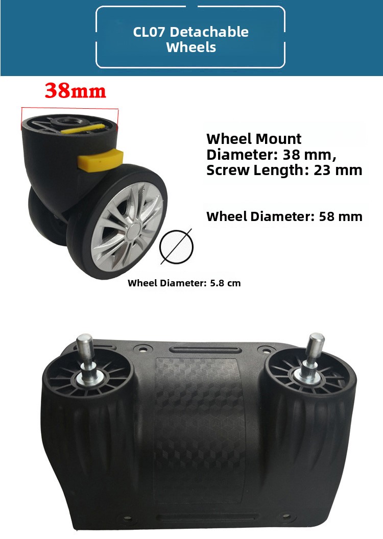 Detachable Luggage Wheel Acces - Travel Router Accessories のレビューと価格