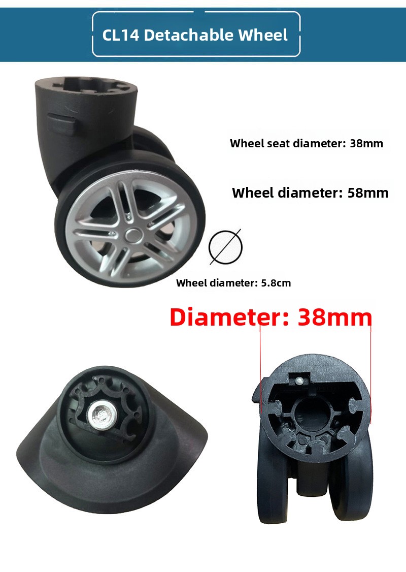 Detachable Luggage Wheel Acces - Travel Router Accessories のレビューと価格