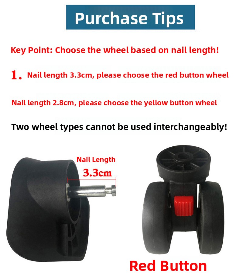 Detachable Luggage Wheel Acces - Travel Router Accessories のレビューと価格