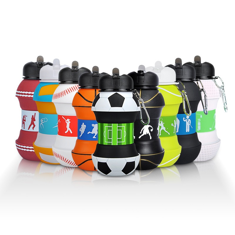 Football Silicone Collapsible  - Water Bottle Collapsible のレビューと価格