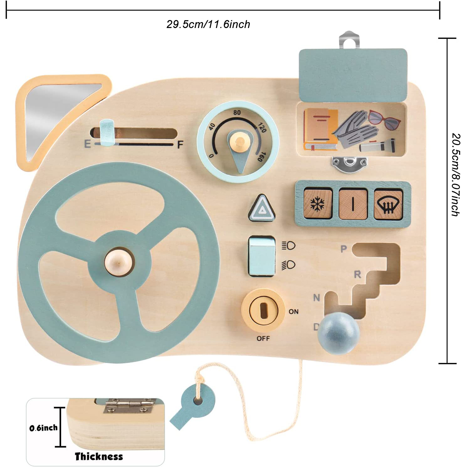 Montessori Toy Steering Wheel  - Travel Accessories Toddler のレビューと価格